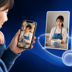 配信内容とプロフィールと次回予定を確認してフォローを選ぶ視聴者