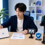 イベント前に予定、配信画面、音声、安全を確認する配信者