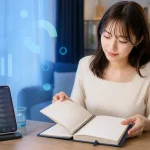 他のライバーとの比較を閉じ、自分の配信記録へ向き直るライバー
