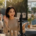 Instagram Live(インスタグラムライブ)の特徴と始め方を場面で説明する画像