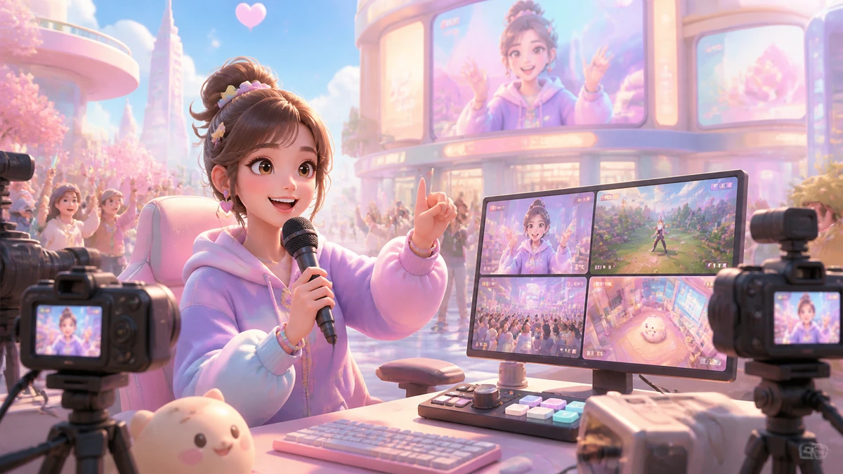 ViuLive（ビューライブ）の特徴と始め方を場面で説明する画像