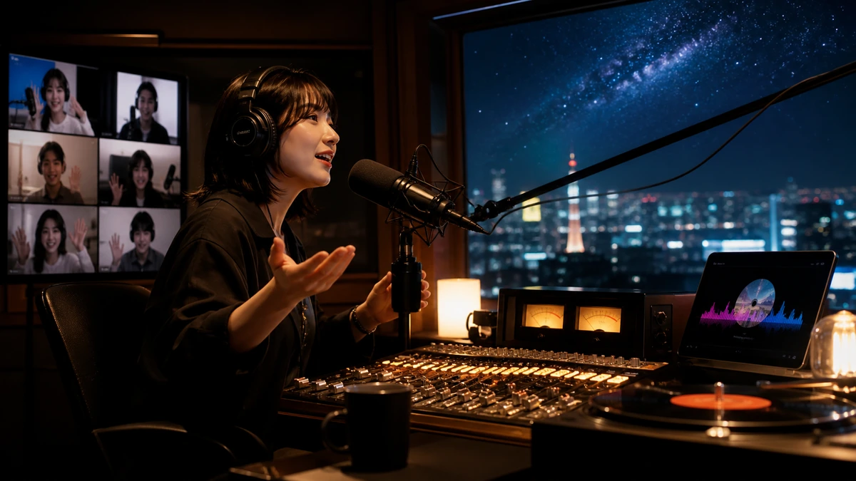 Stationhead（ステーションヘッド）の特徴と始め方を場面で説明する画像