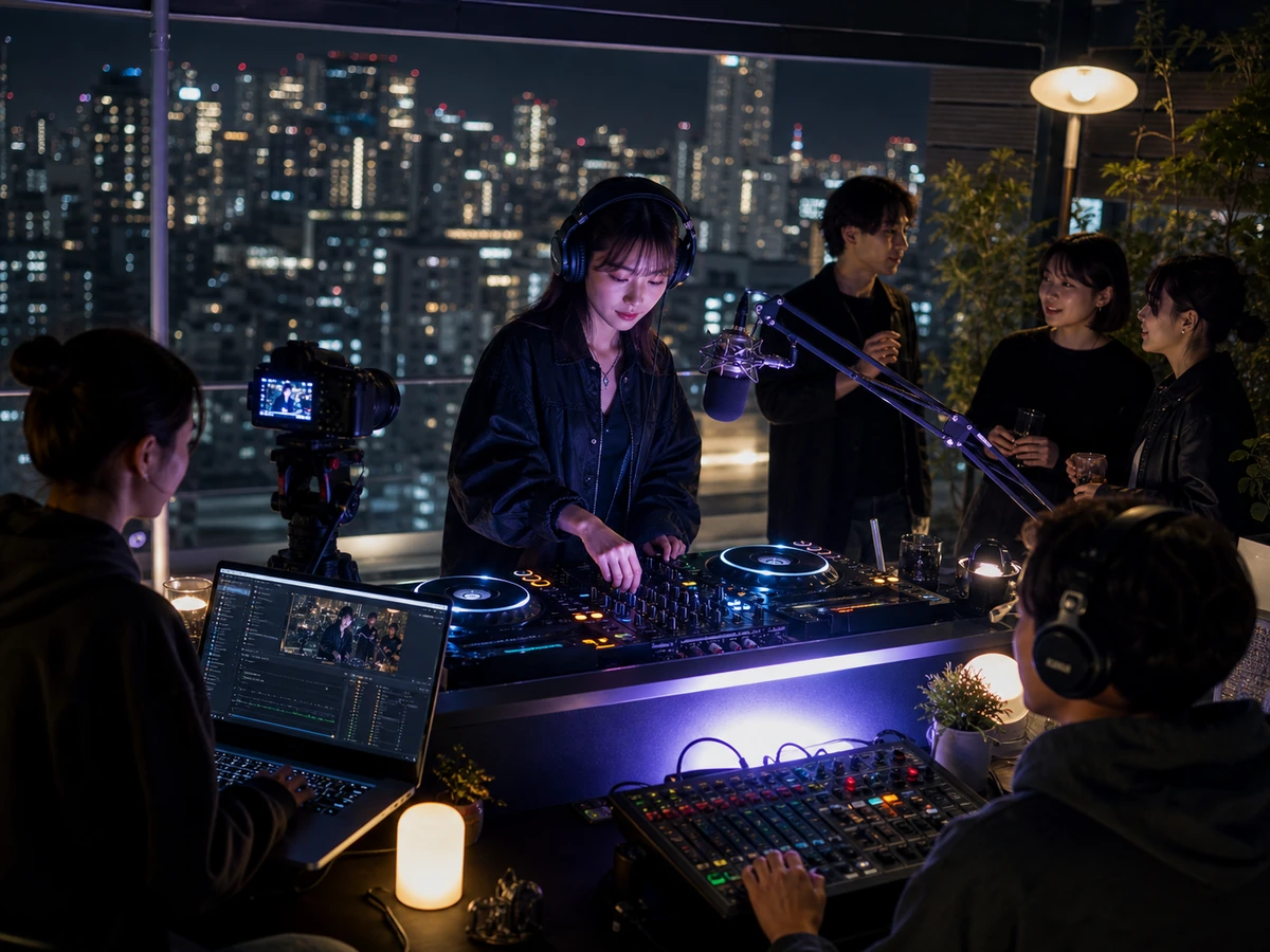 Mixcloud Live(ミックスクラウドライブ)の配信形式と利用場面の全体像