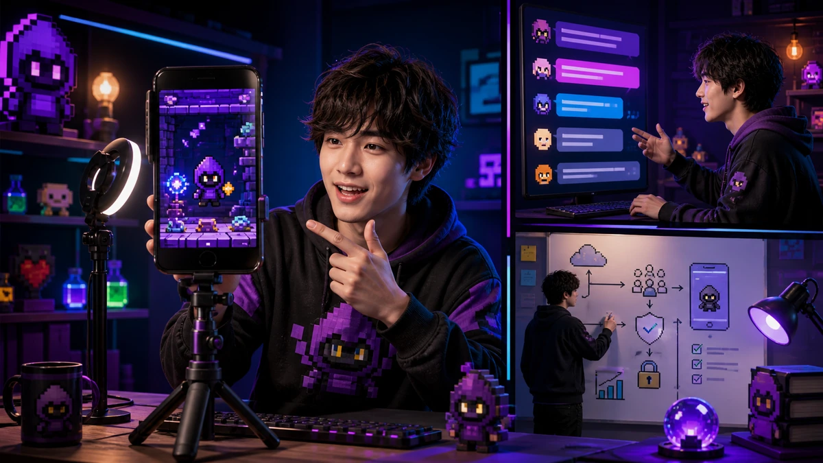 RAVIO（ラビオ）の特徴と始め方を場面で説明する画像