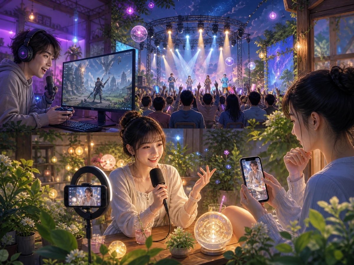 B-LIVE（ビーライブ）の配信形式と利用場面の全体像