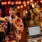 LiveLive（ライブライブ）の特徴と始め方を場面で説明する画像