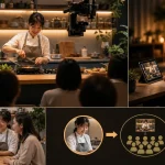 NATSLIVE(ナッツライブ)の特徴と始め方を場面で説明する画像