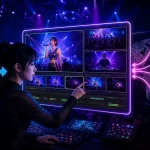PRISM Live Studio(プリズムライブスタジオ)の特徴と始め方を場面で説明する画像