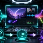 Streamlabs(ストリームラボ)の特徴と始め方を場面で説明する画像
