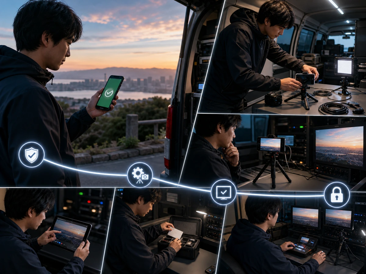 CameraFi Live（カメラファイライブ）で最初に試す機能と会話の流れ